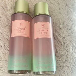 2X VICTORIA'S SECRET CAFE VICTORIA PISTACHIO CREME MIST